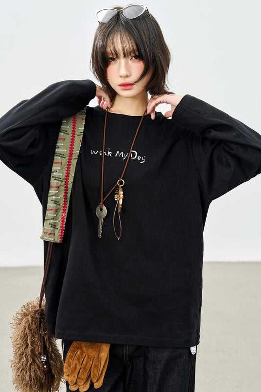 Smooth long sleeve top