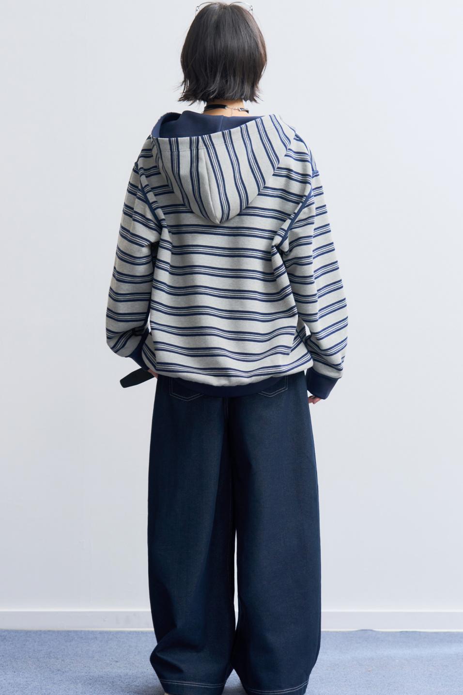 Hooded Pullover Casual Sweatshirt