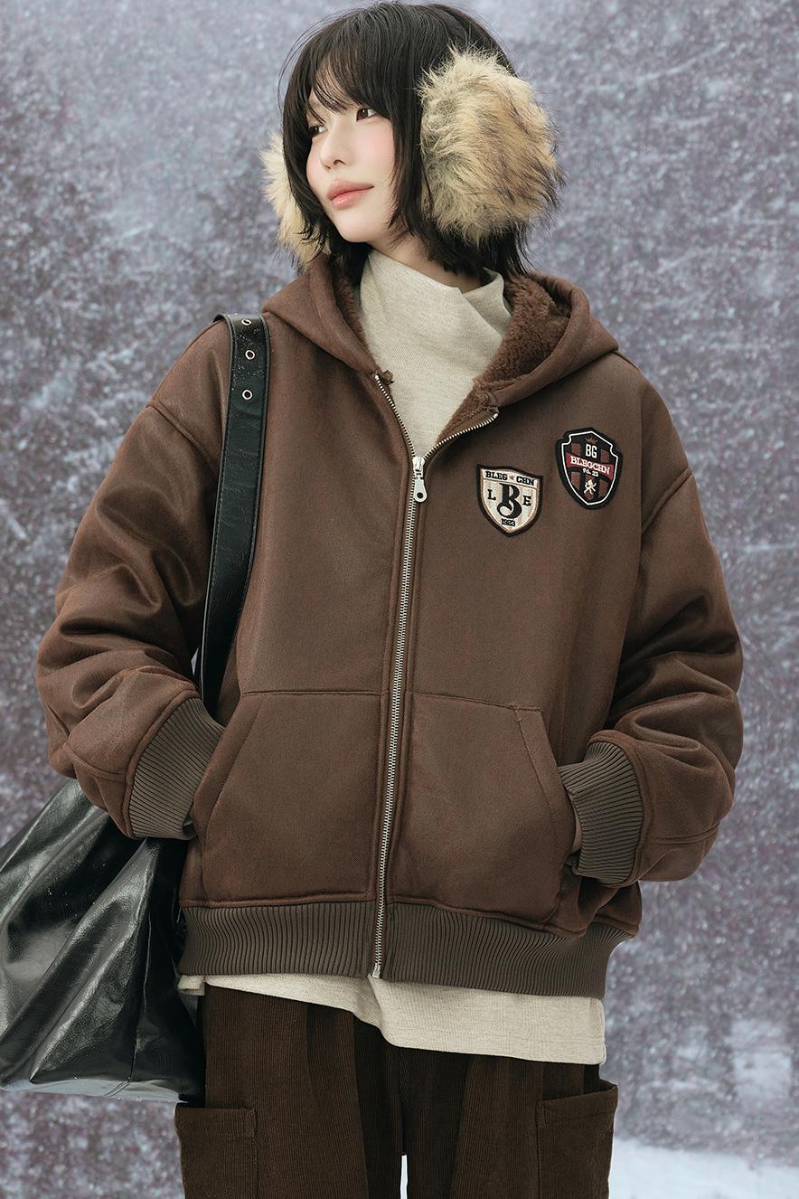 Retro Hooded Cotton Jacket