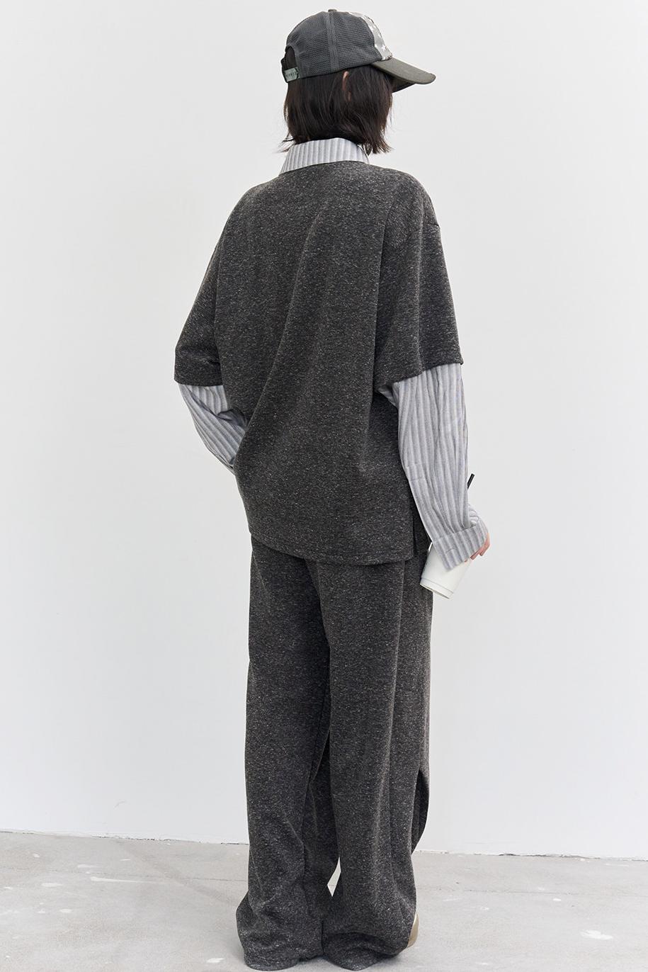 ルーズモードカジュアルロングパンツ