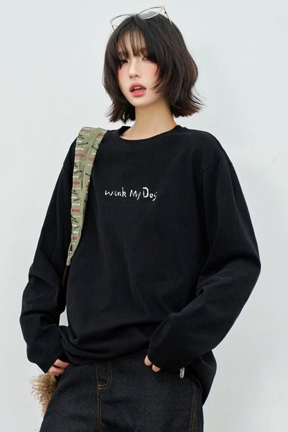 スムースロングスリーブトップ