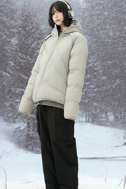 Casual Hooded Cotton Jacket