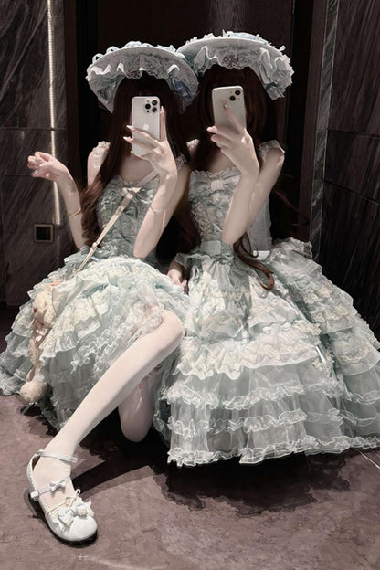 [Précommande] Robe de mariée Dreamy Doll + Coiffe