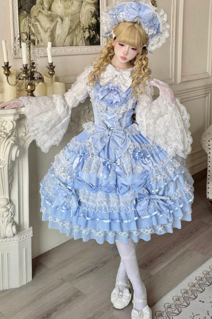 スイートレースプリンセスロリータドレス