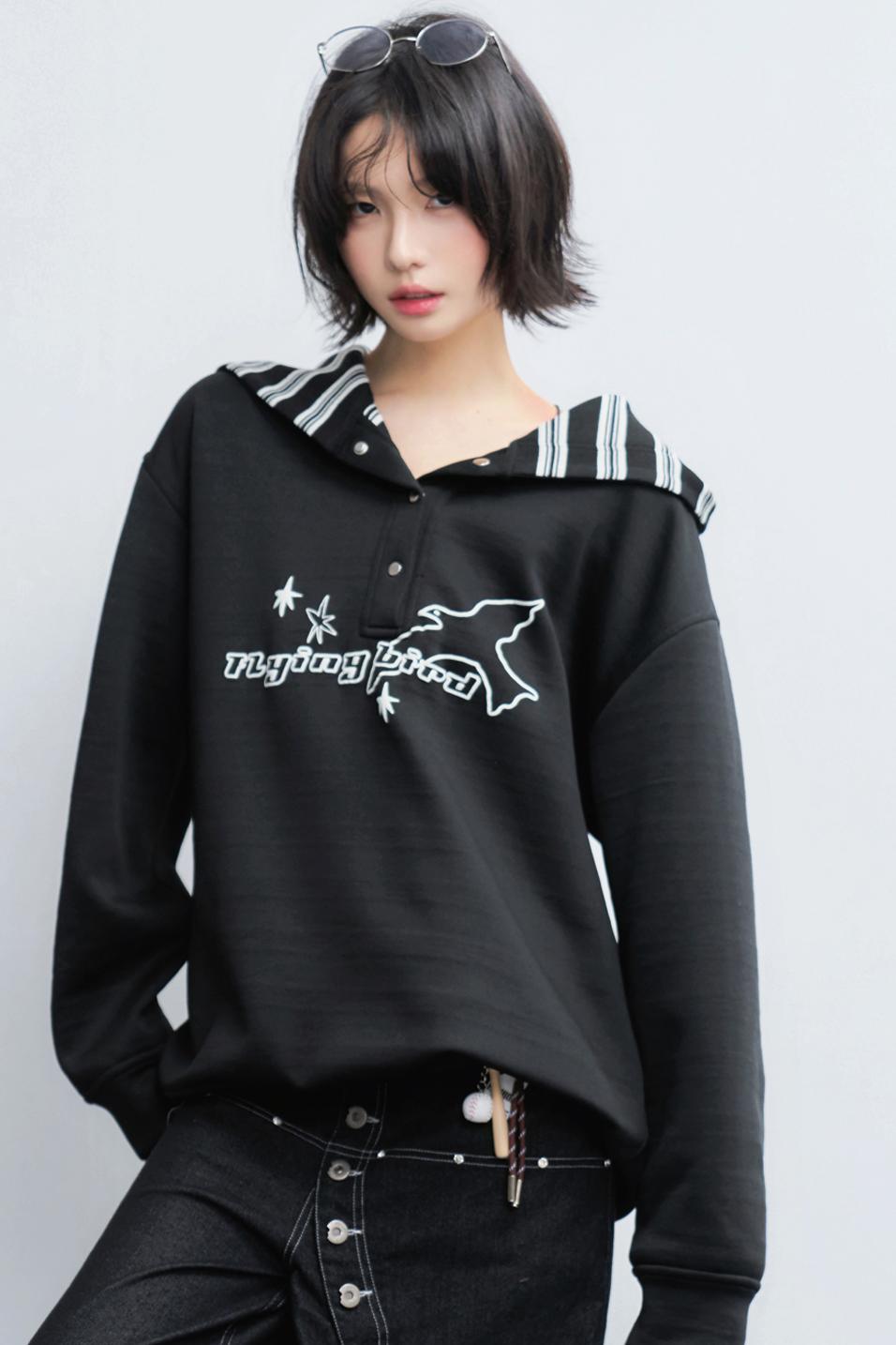 Hooded Pullover Casual Sweatshirt