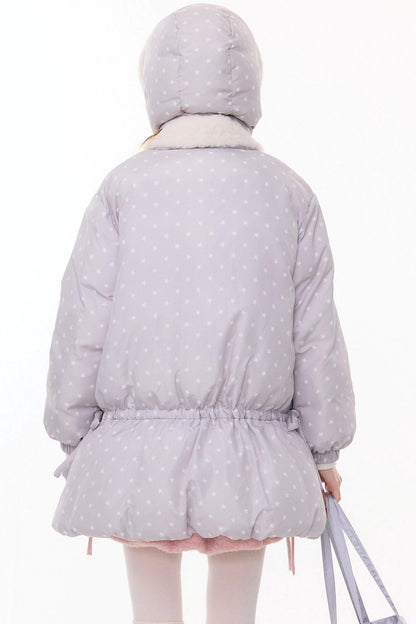 Star Dot Down Jacket + Hat