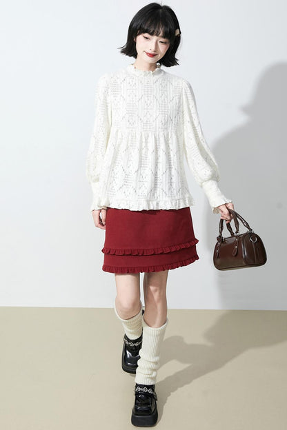 ソフトダイヤモンドニットトップ