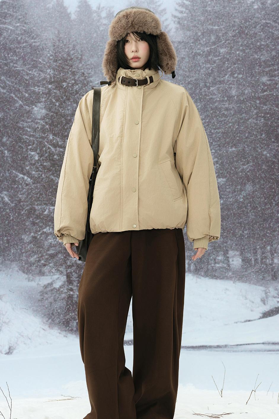 グラビティスタンドカラーレザージャケット