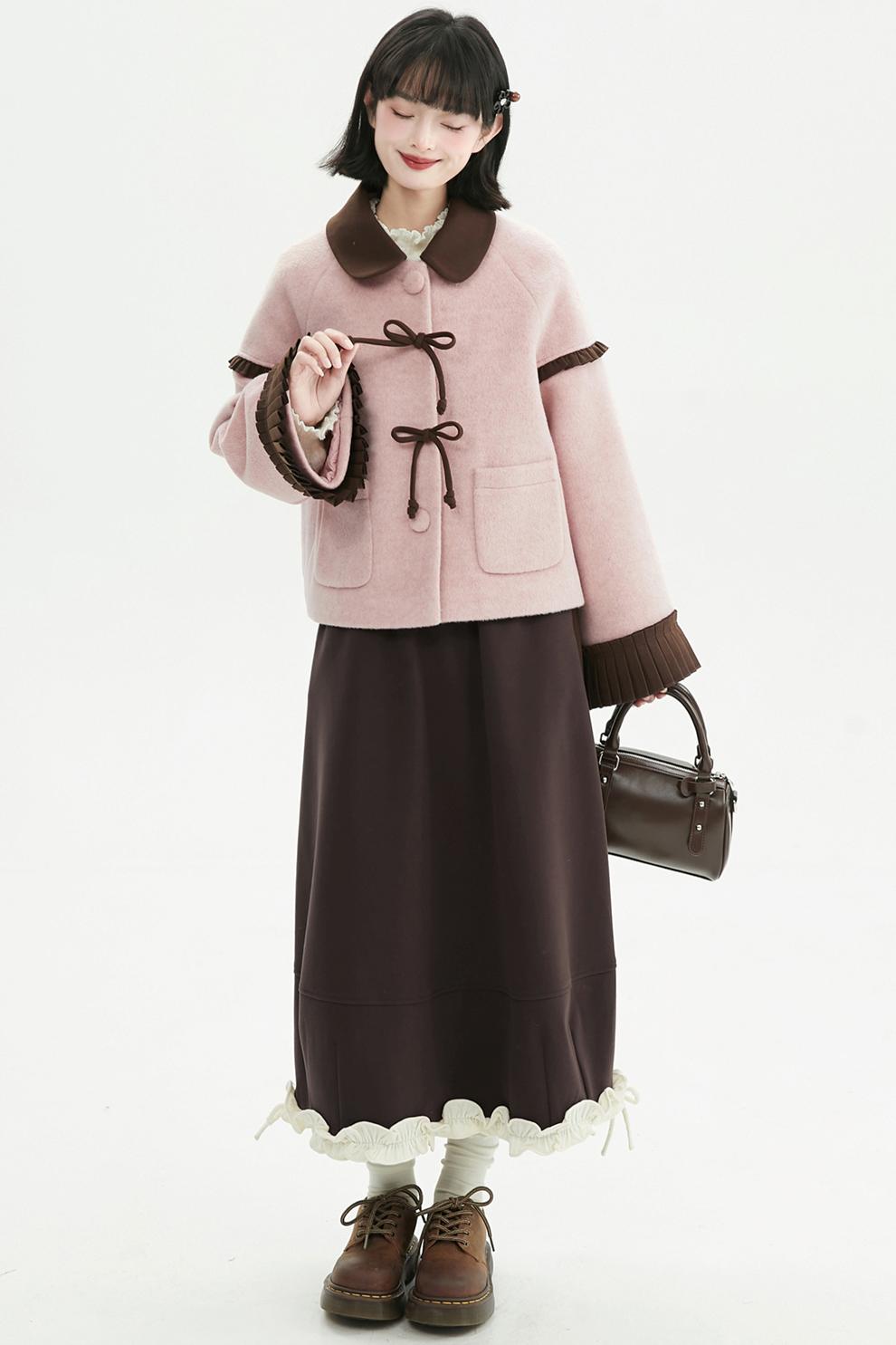 ピンクドールスタイルコートセットアップ