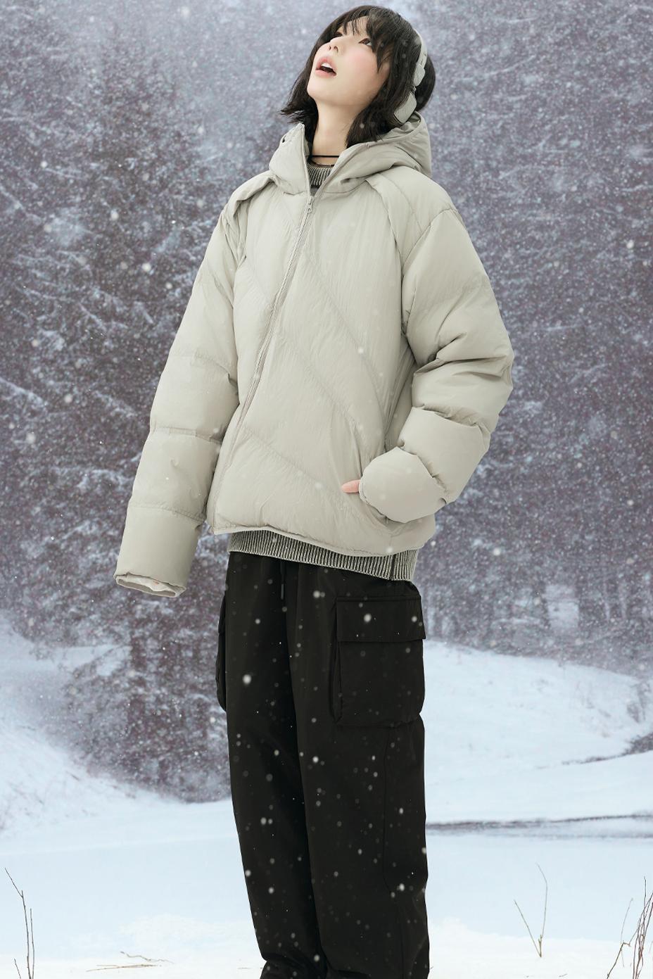 Casual Hooded Cotton Jacket