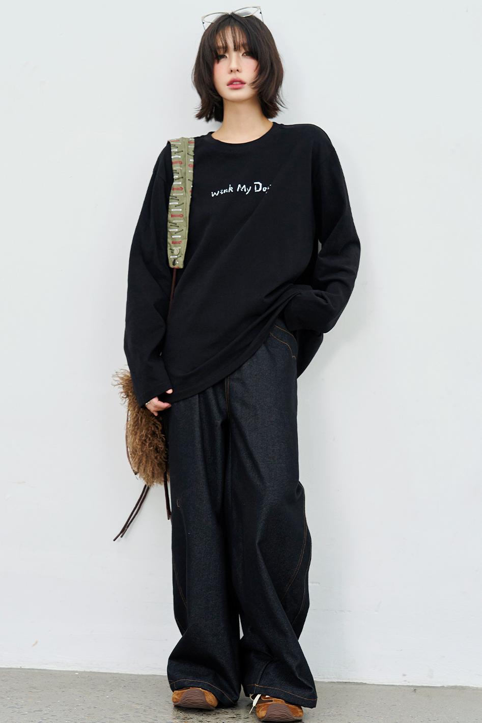 スムースロングスリーブトップ