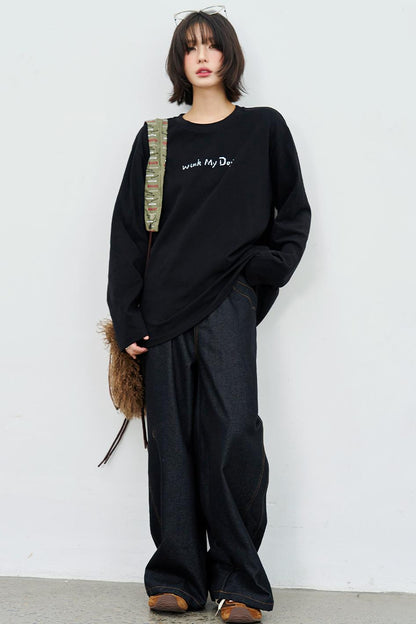 スムースロングスリーブトップ