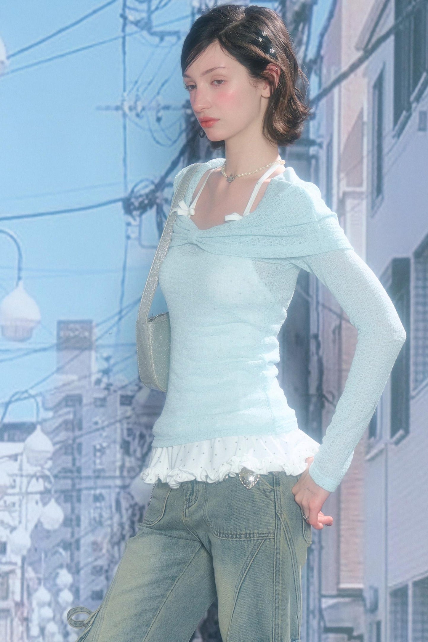 Soft Cloud Knit Top