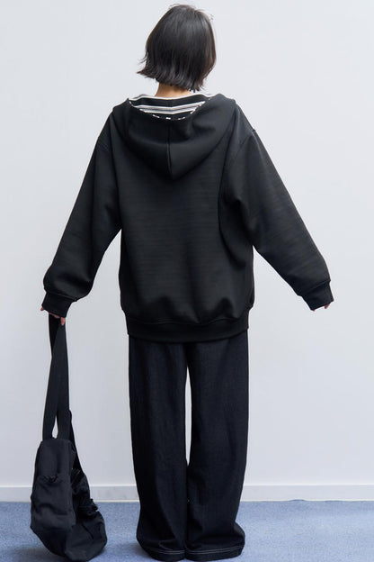 Hooded Pullover Casual Sweatshirt