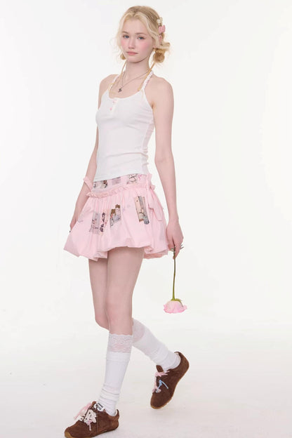 Sweet Dream Animal Print Skirt