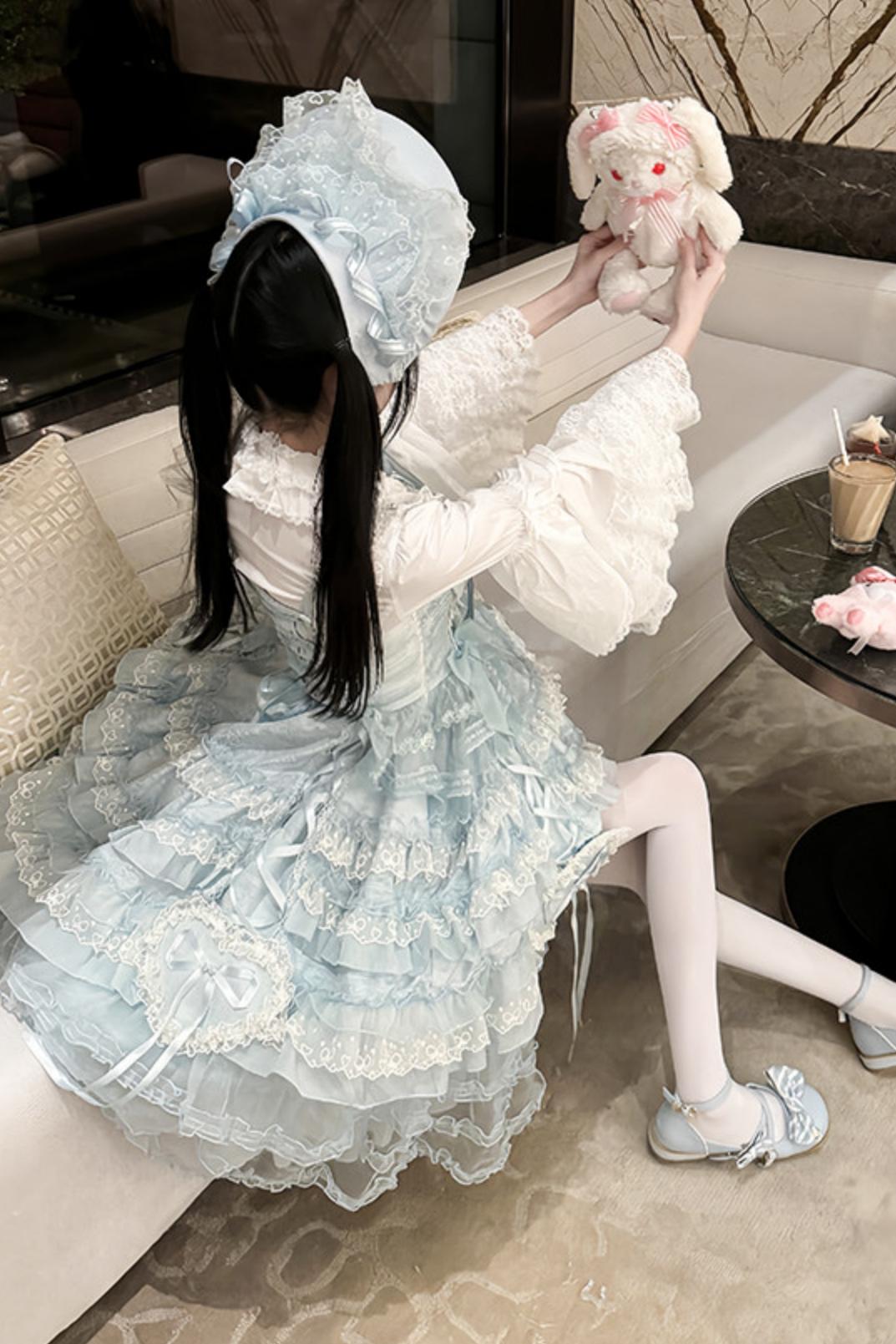 [Précommande] Robe de mariée Dreamy Doll + Coiffe