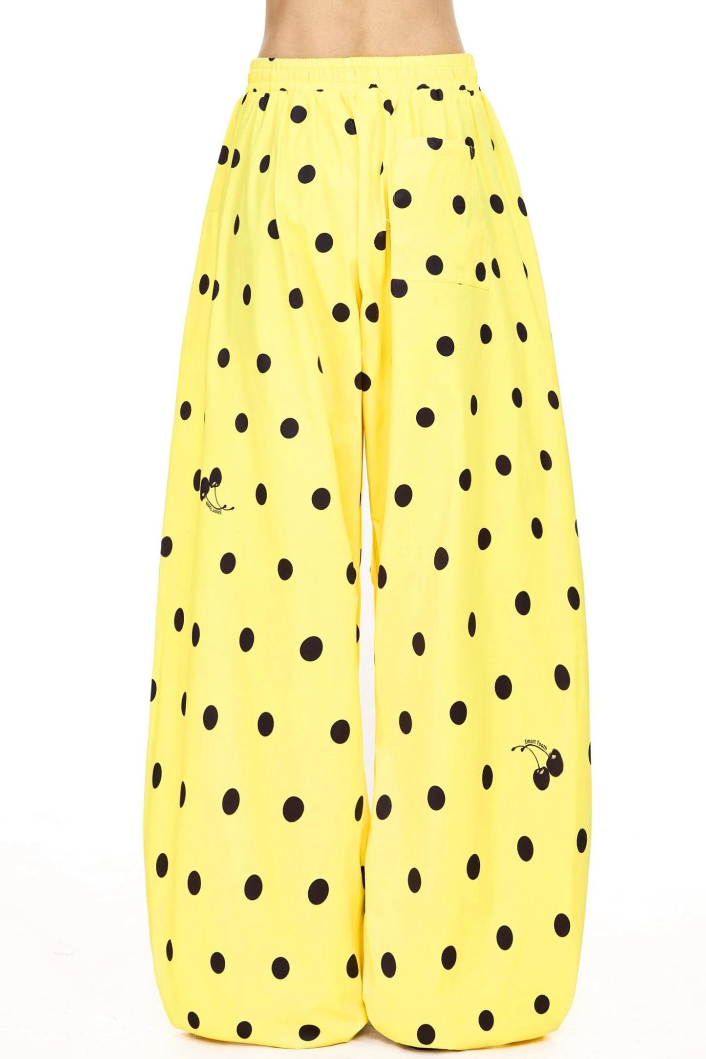 Big Polka Dot Wide Leg Pants