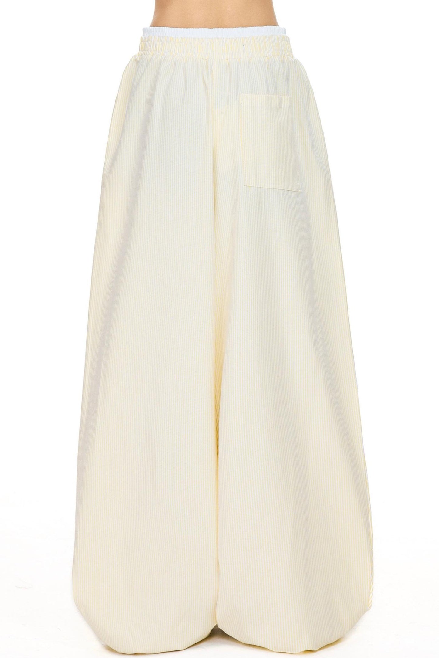 Stripe Loose Wide Leg Pants