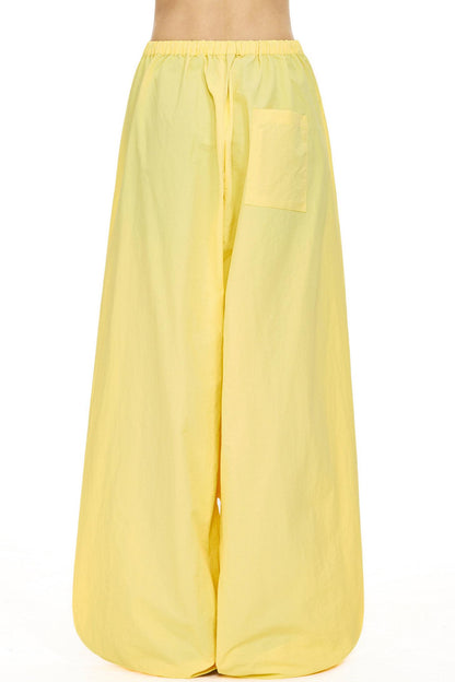 Mustard Yellow Wide Leg Pants
