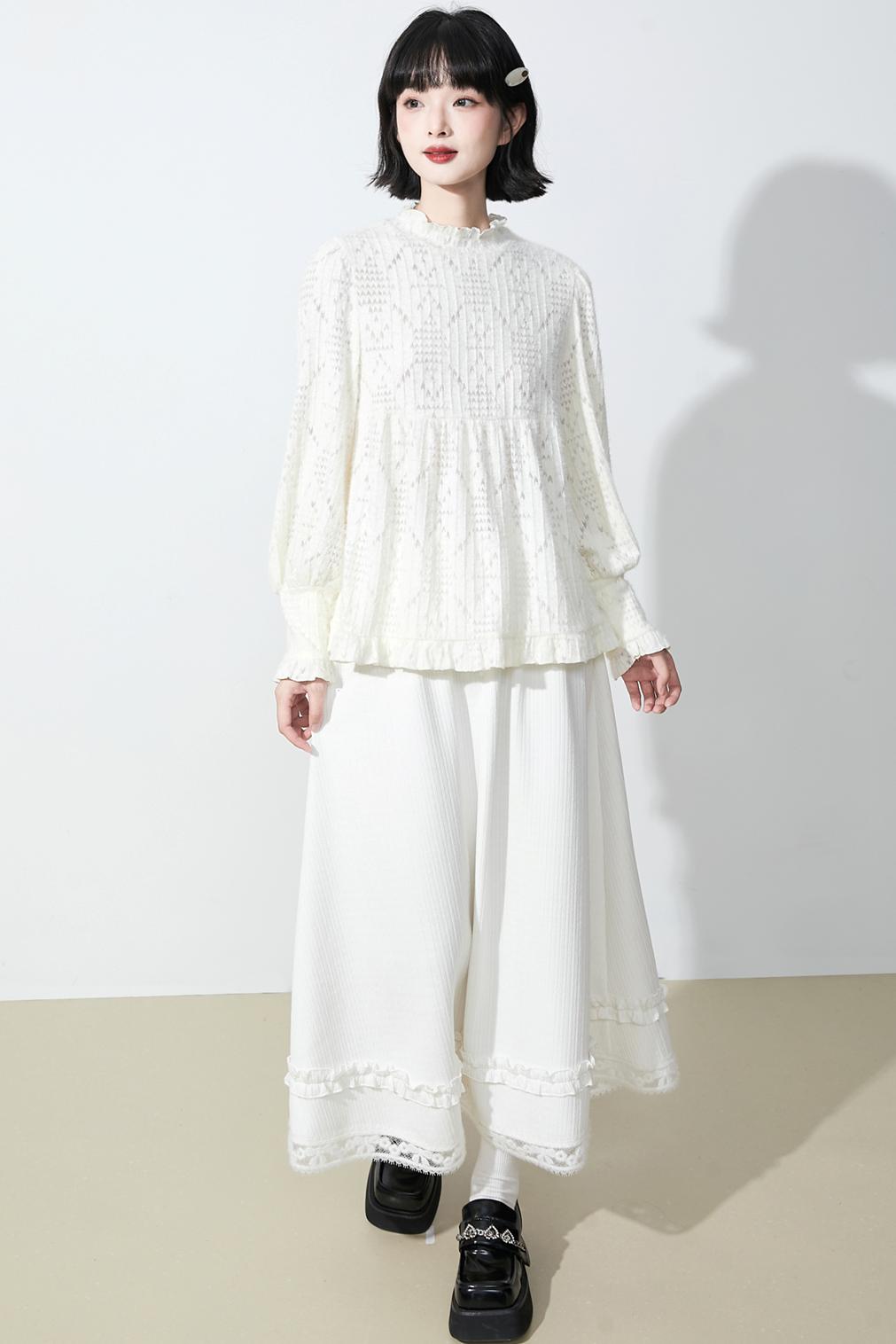 ソフトダイヤモンドニットトップ