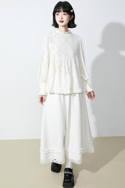 ソフトダイヤモンドニットトップ