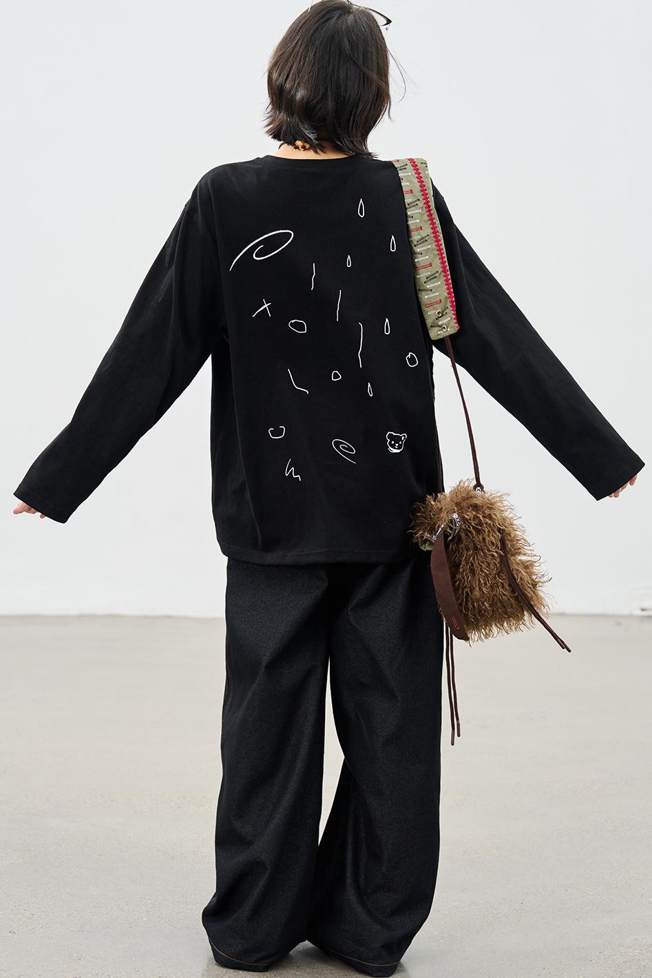 スムースロングスリーブトップ