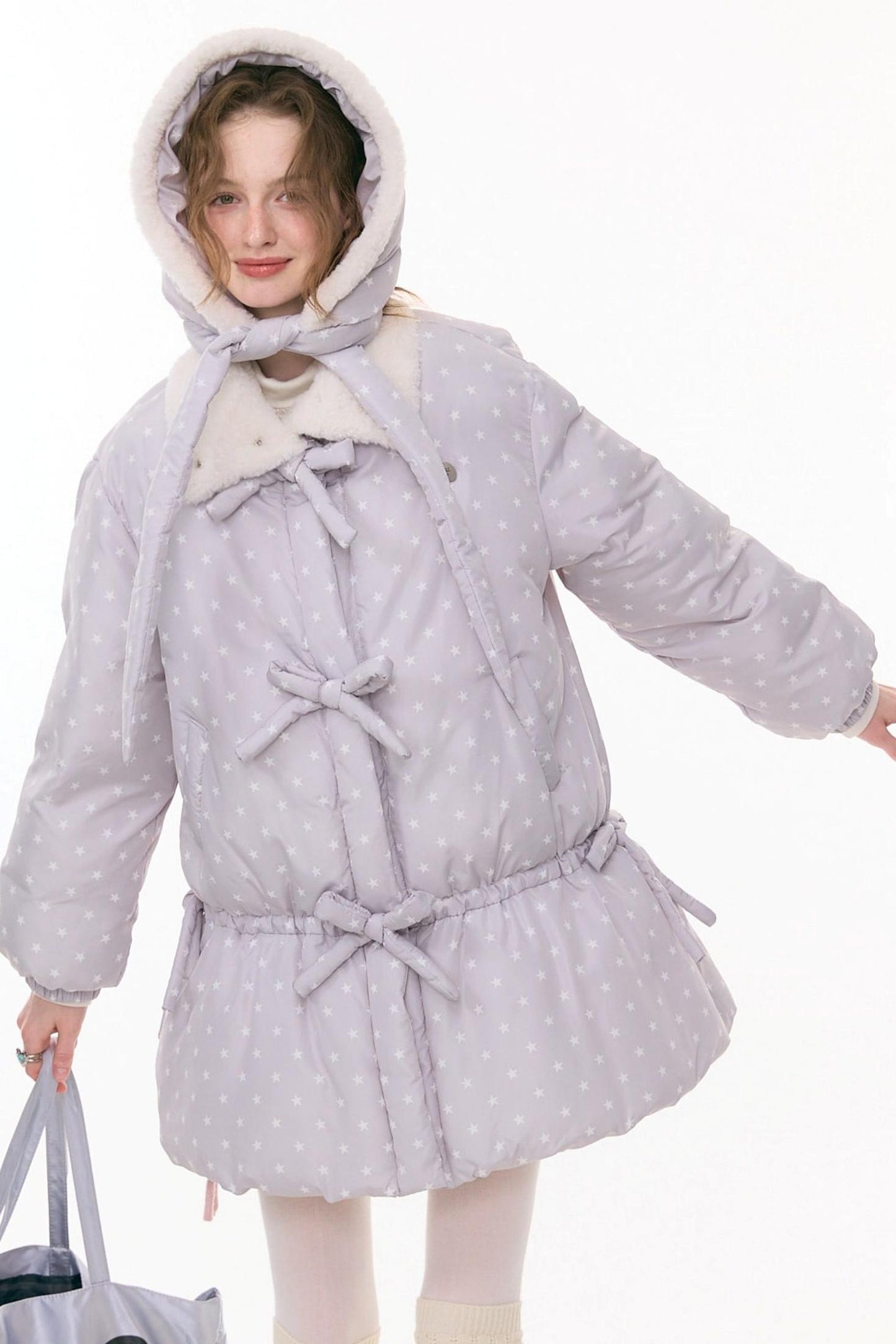 Star Dot Down Jacket + Hat