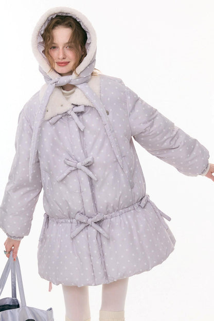 Star Dot Down Jacket + Hat