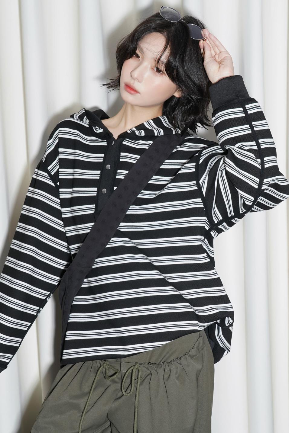 Hooded Pullover Casual Sweatshirt