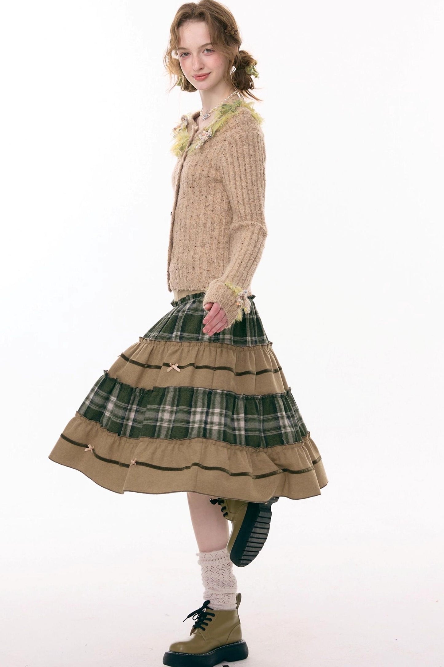 Mist Harbor Off-Shoulder Cardigan