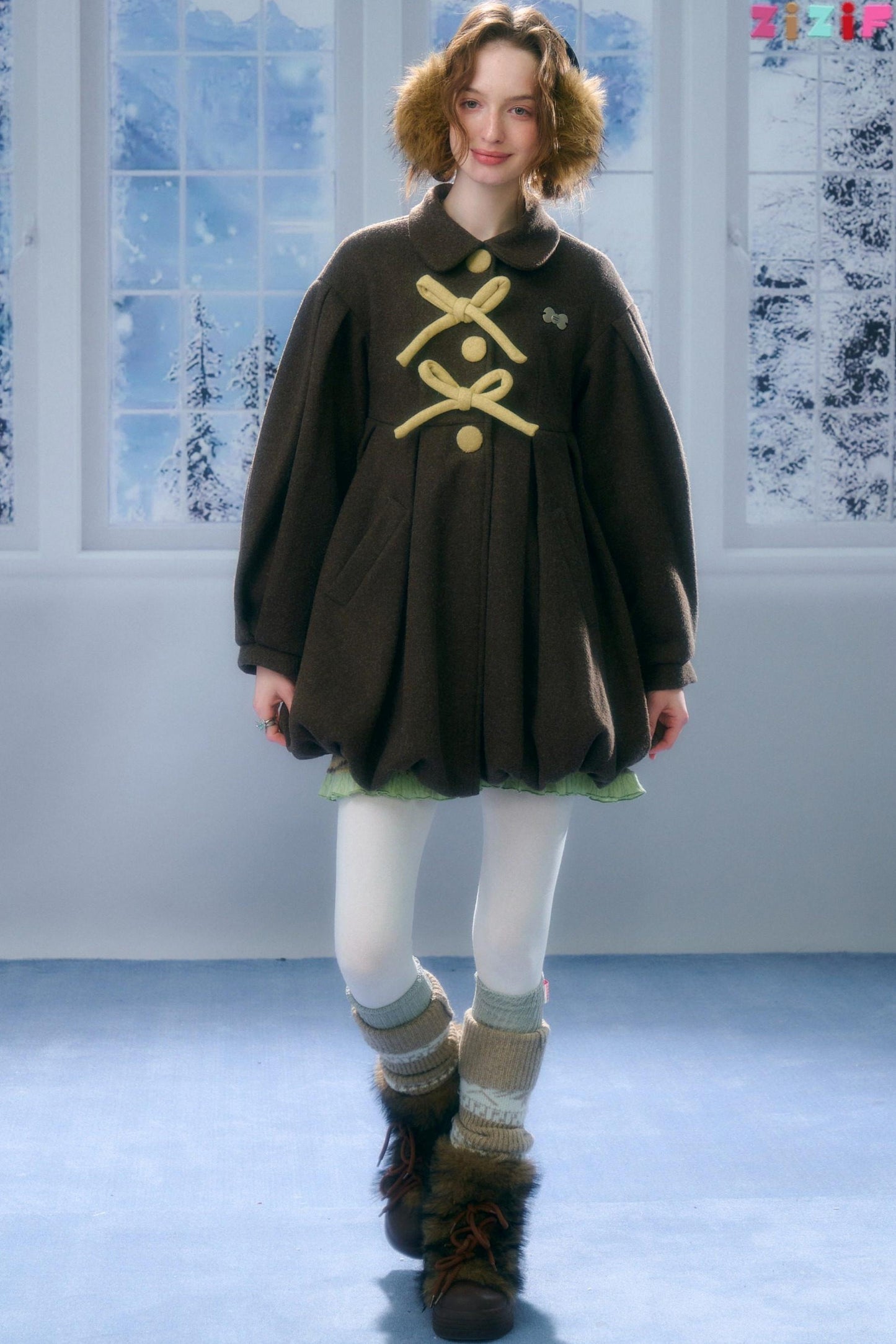 Ribbon Sweet Floral Coat