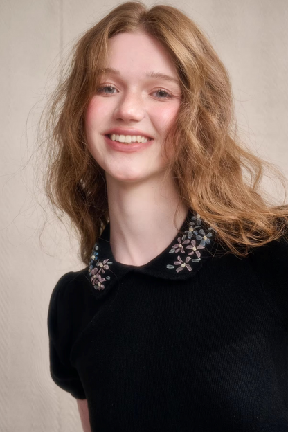 フローズンフラワーズタイトトップス