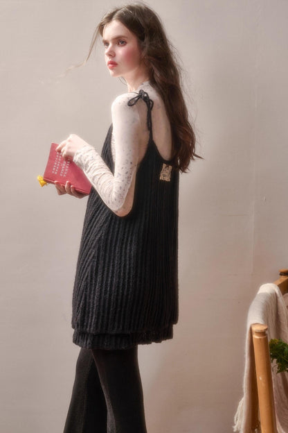 レトロスイートトップス+スリムパンツ