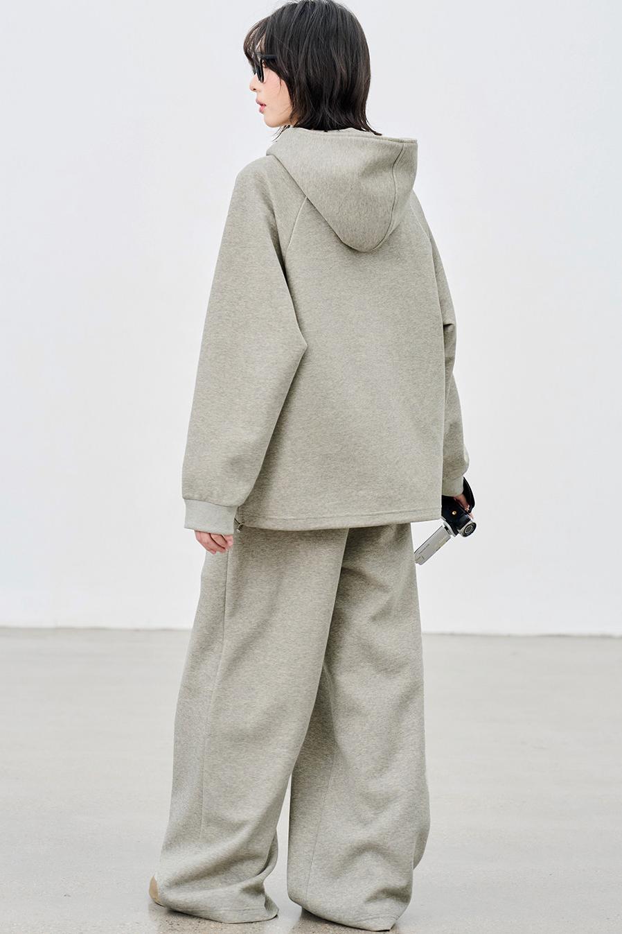 フーデッドスポーツスーツジャケット+パンツ