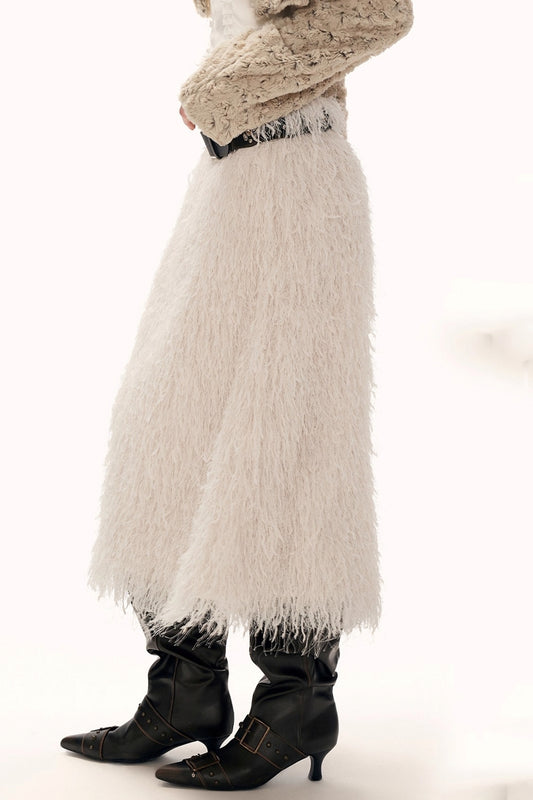 ステレオフェザータッセルスカート