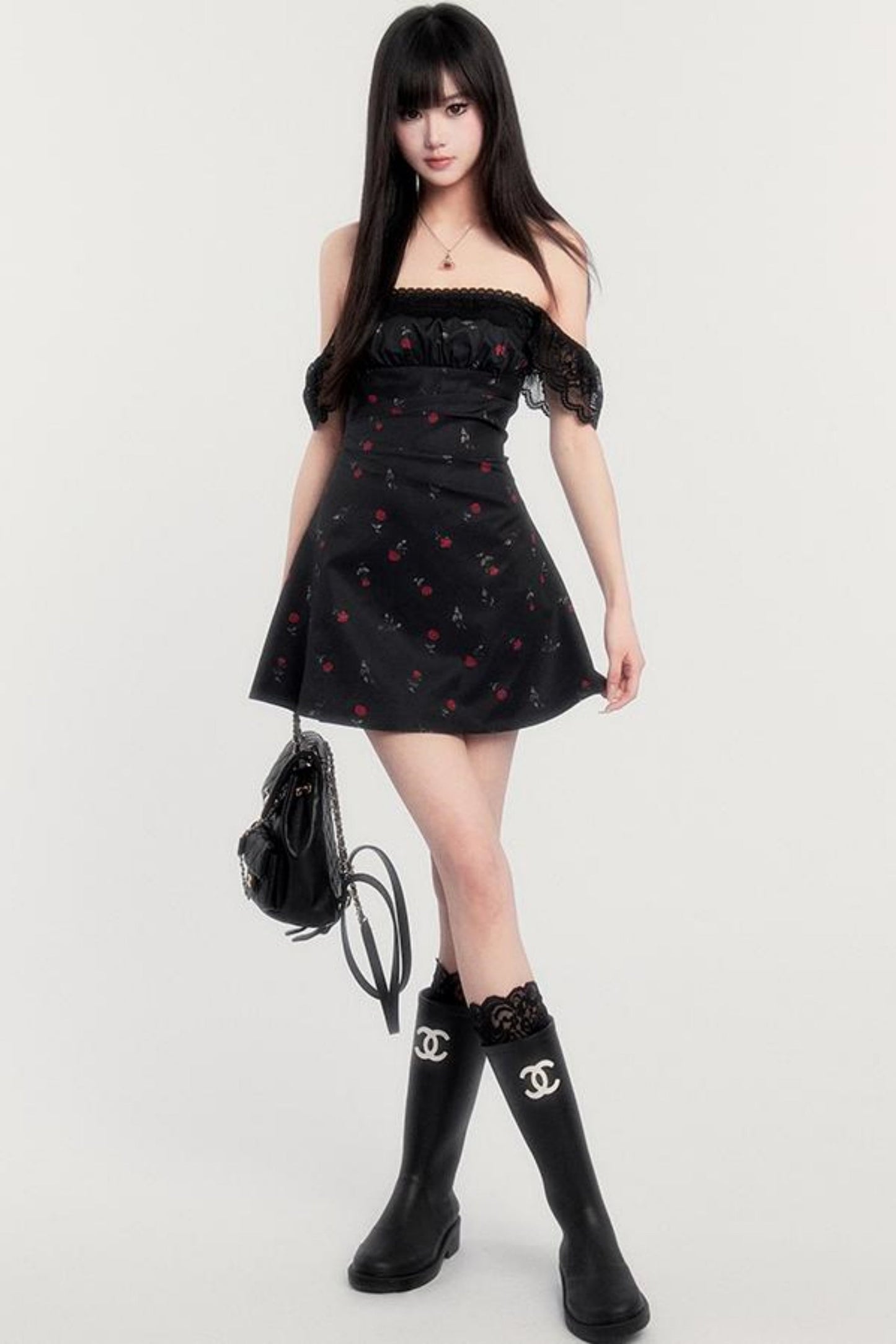 Provence Style Slim Waist Dress