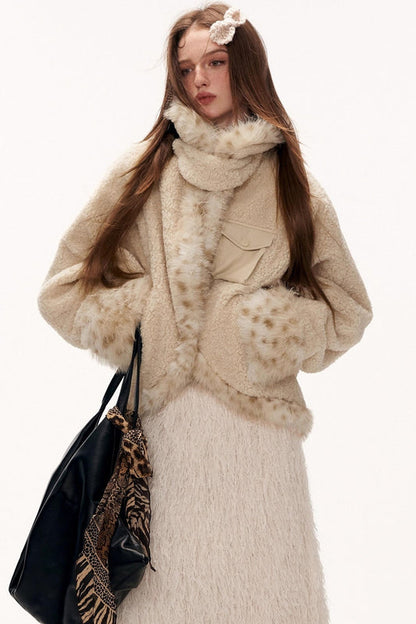 バットウィングスリーブウールコート