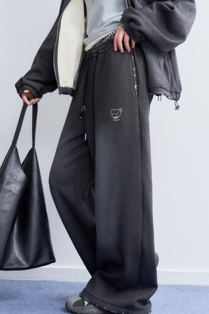 Solid Color Hooded Jacket Setup