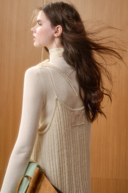 レトロスイートトップス+スリムパンツ