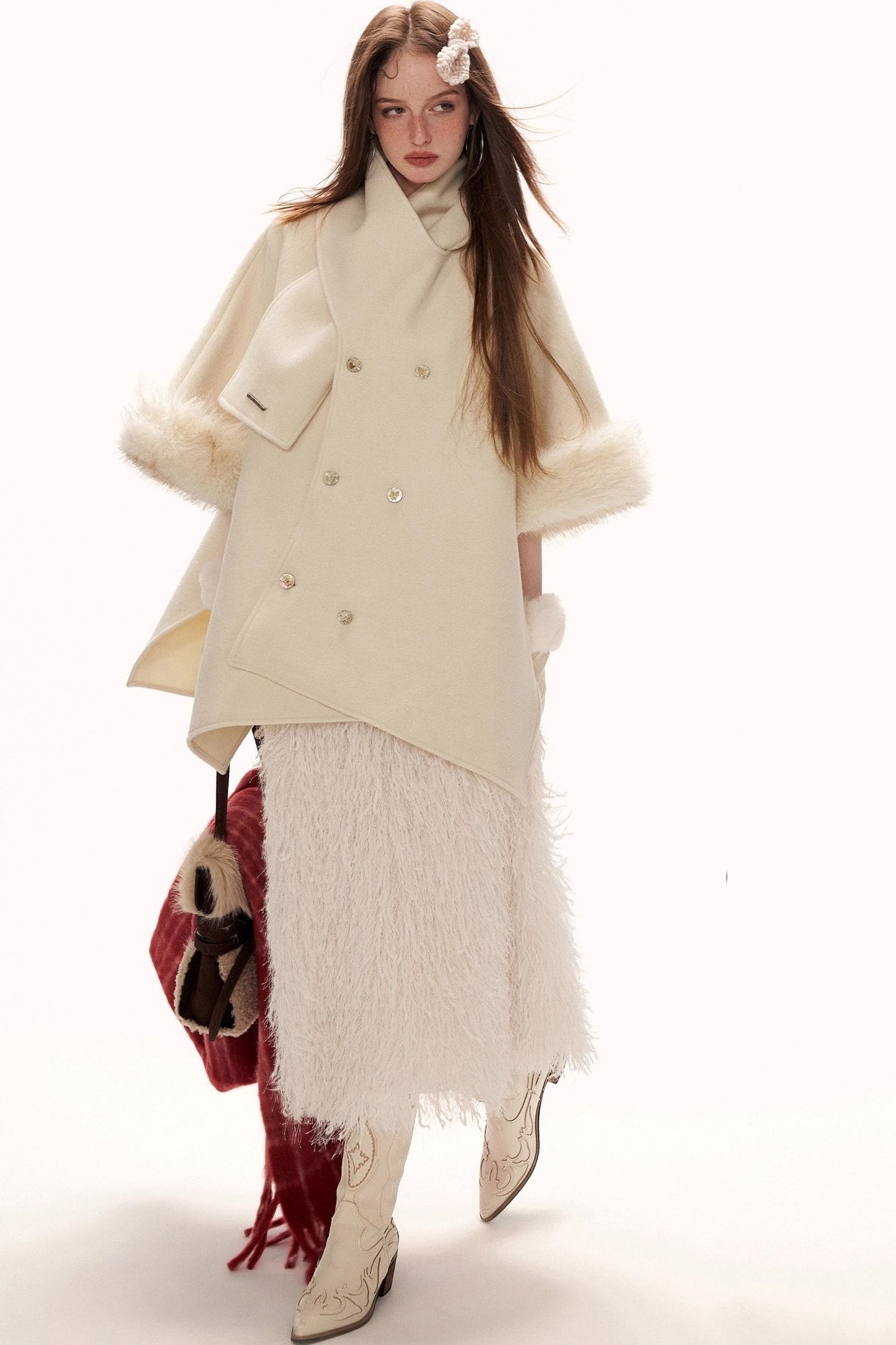 ステレオフェザータッセルスカート