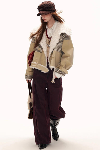 Black Wave Denim Pants