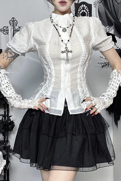White Lace Gothic Set