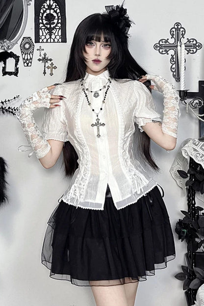 White Lace Gothic Set