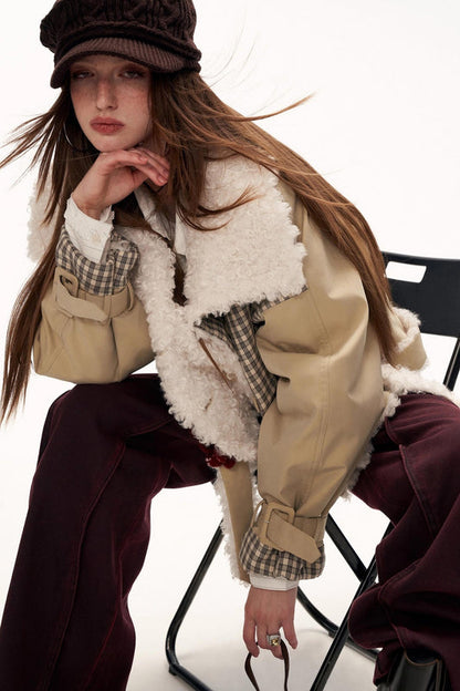 ブラックウェーブデニムパンツ