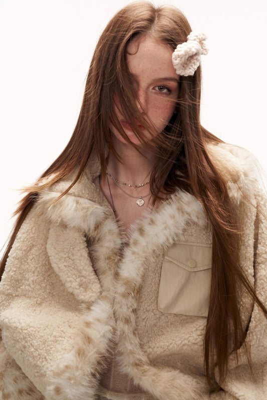 バットウィングスリーブウールコート