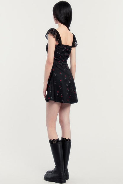Provence Style Slim Waist Dress