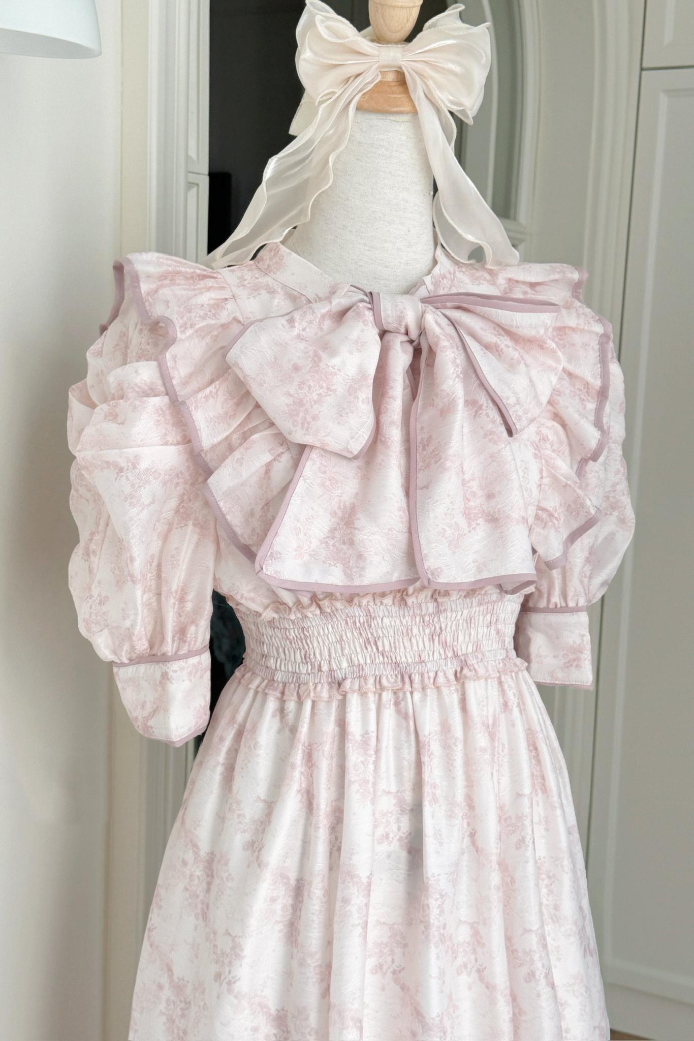 Floral Puff Sleeve Dress