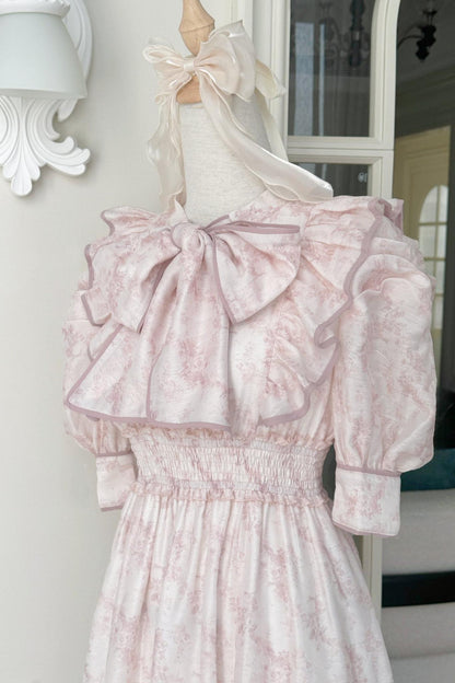 Floral Puff Sleeve Dress
