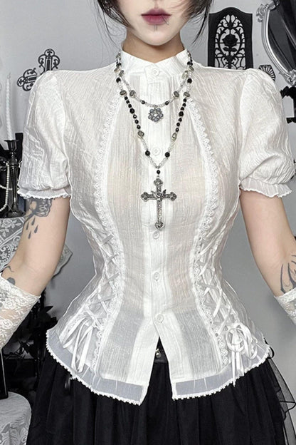 White Lace Gothic Set