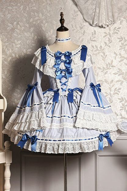 [Deadline for reservation: February 26th] Romantic Lace Doll Ribbon Dress